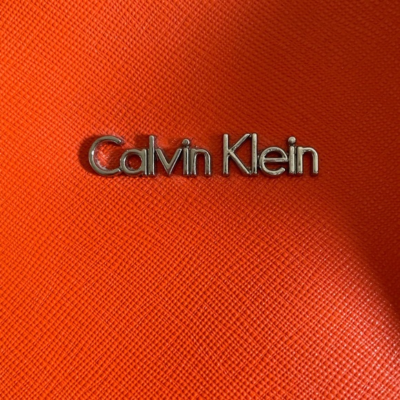 Calvin Klein Orange medium sized Tote bag - Picture 2 of 16